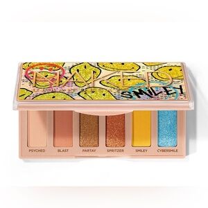 Urban decay UD X SMILEY® NAKED MINI EYESHADOW PALETTE new in box DISCONTINUED